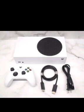 Microsoft Xbox Series S 512GB Digital Console in White W/ One Controller/Cables